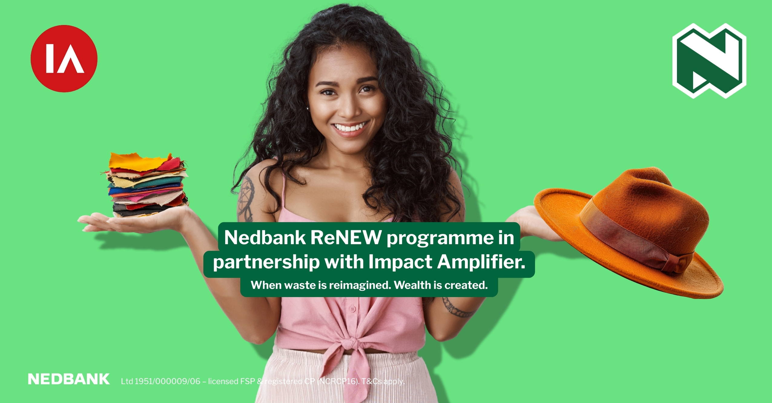 Nedbank ReNEW — when waste is reimagined, wealth is created.